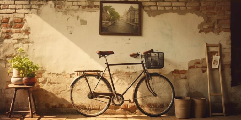 Rower na ścianie